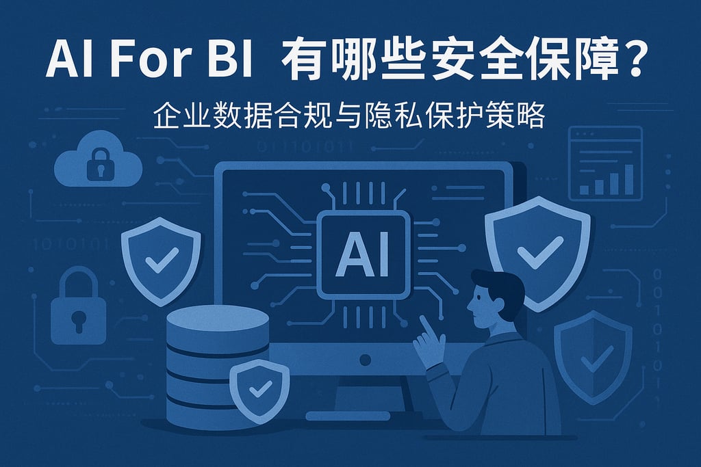 AI For BI有哪些安全保障？企业数据合规与隐私保护策略